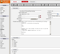 PHProjekt hosting screenshot